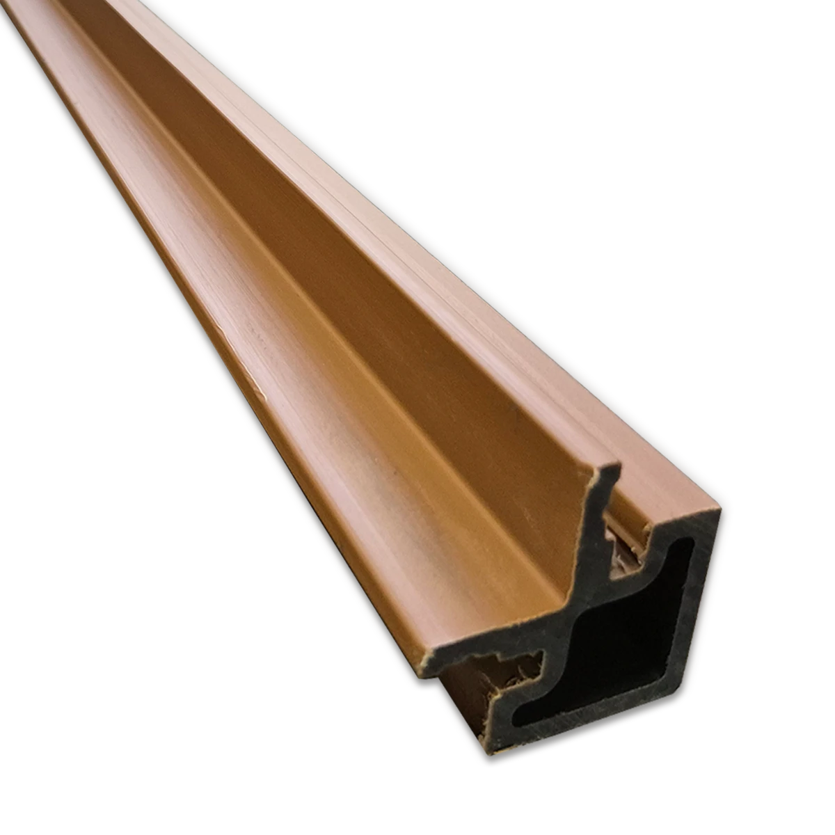 Exterior Corner for WPC Brown Cladding