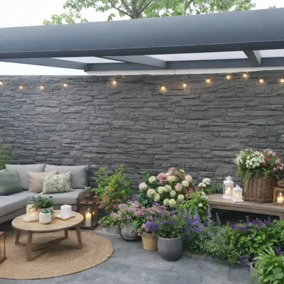 Abbronza buiten muur wandpanelen