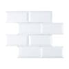 Adhesive Metro Tile White