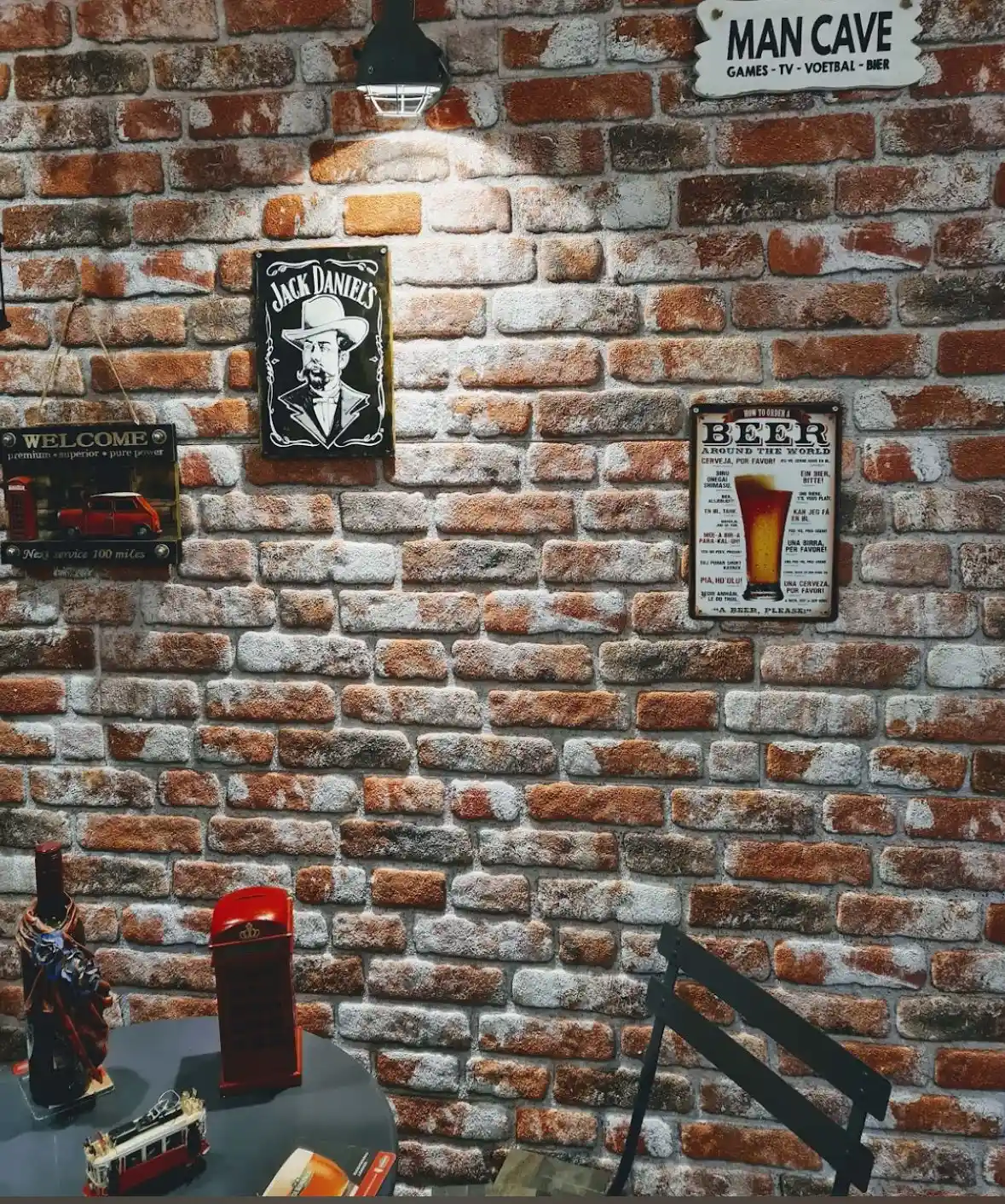 AydoDeco 3D Wandpanelen mancave