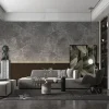 Marmor Wandpaneel Stein Grau 122x260cm