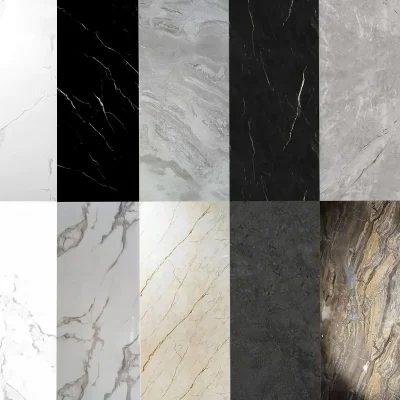 PVC Marble-look Wall Panel Sample Pack -5 choice