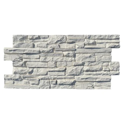 Chateau-Blanc Ziegelstreifen-3D Wandpaneel