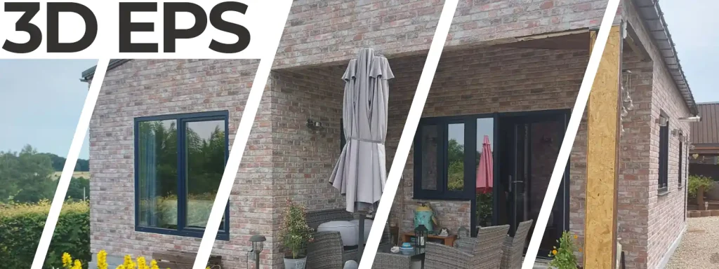 EPS 3D Wandpanelen Buiten