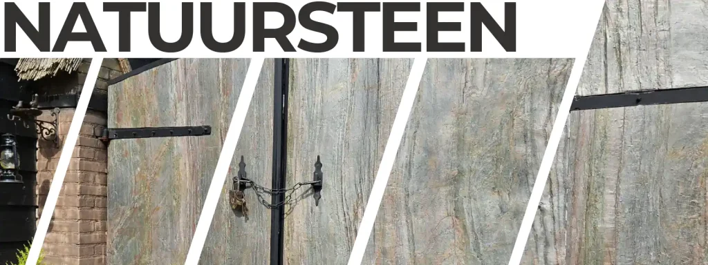 Natuursteen Wandpanelen Buiten