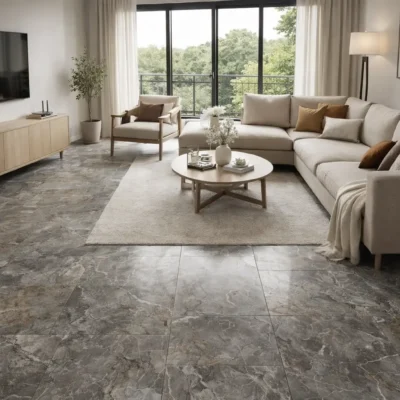 Marble Skin - SPC Vinyl Vloer woonkamer