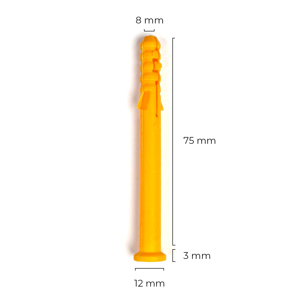 Screw_Plug_03 Plug measuring 78mm high and 8mm wide