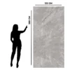 Carrara Grau - PVC-Marmor Wandpaneel