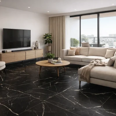 Calacatta black SPC vloer