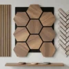 Vilten-Akoestische-Panelen-Overzicht-–-Lattenwand-Hexagon-en-Visgraat.webp