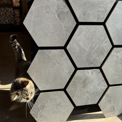 Akoestische Wandpanelen Hexagon Vizon Detail 3