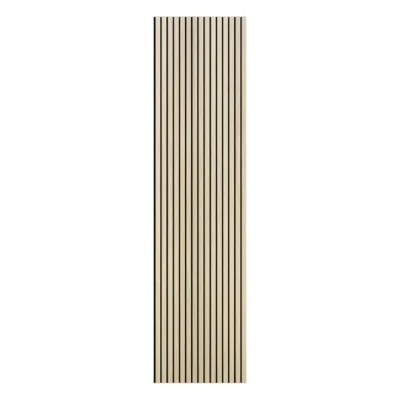 Akoestische Wandpanelen Vilt Zand Eiken 3-Zijdig 2