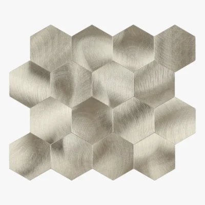 Mozaiek Tegels Zelfklevende Hexagon Quatro Goud Palladium Xl 2