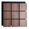 Akoestische Wandpanelen Vierkant Donker Eiken 60×60 cm