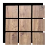 Akoestische Wandpanelen Vierkant Eiken 60×60 cm